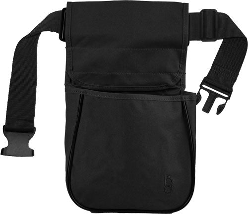 BOB Allen Original Divded Shell Pouch With Belt Black