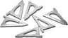 G5 Replacement Blades Striker V2 3-blade 100/125gr