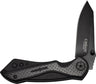 Camillus Machine Folding Knife 2.78" SS Blade Carbon Fiber BL