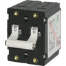 Blue Sea 7295 A-Series Double Pole Toggle - 32A - White