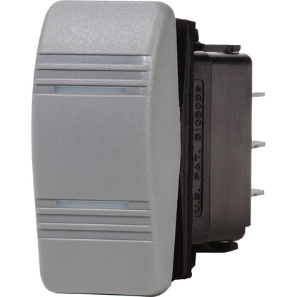 Blue Sea 8220 Water Resistant Contura III Switch - ON-OFF-ON - Grey