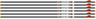 Easton Arrow 6.5mm Hunter Clsc 500 W/2" Bully Vanes 6-pack