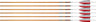 Easton Arrow 6.5 Carbon Legacy 400 4" Feather Left Heli. 6PK