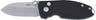 Crkt Squid 2.2" Fine Edge Black/ss Button Lock D2