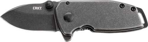 Crkt Squid Compact 1.75" Plain Edge Black Stonewash