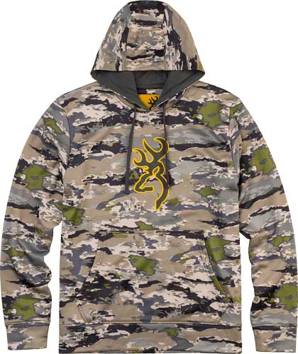 Browning Tech Hoodie LS Ovix Large
