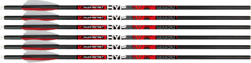 Killer Instinct Hypr-v Xbow Bolts 20" 6-pack