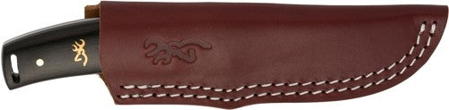 Browning Knife Buckmark Hunter 3" Blade Hardwood W/sheath
