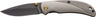 Browning Knife Prism III Fldng Hunter 2.38" Blk/carbon Gray