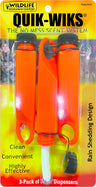 WRC Scent Dispersal Quick Wicks W/screw-on Seal 3PK