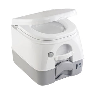 Dometic™ 974 MSD Portable Toilet w/Mounting Brackets - 2.6 Gallon - Grey
