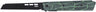 Crkt Zephyr 3.22" Plain Edge Green/white G10 Liner Lock