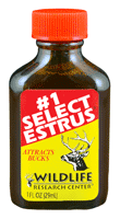 WRC Deer Lure #1 Select Estrus 1FL Ounce Bottle