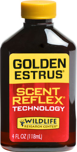 WRC Deer Lure Golden Estrus W/scent Reflex Tech 4FL OZ.