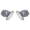 Schmitt Marine Mini Stainless Steel Dual Drop-In Horn w/Stainless Steel Grills High & Low Pitch