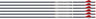 Easton Arrow 4MM FMJ 400 6-pack W/ 2" Blazer Vanes!
