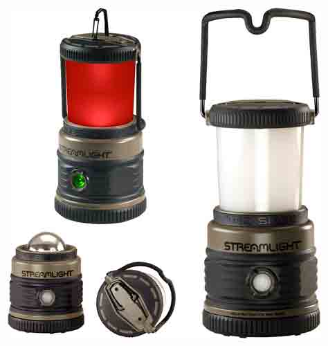 Streamlight Siege Alkaline Lantern 4 White LED 1 RED LED