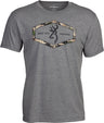 Browning SS T-shirt Browning Hexlock Heather Gray Large