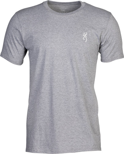 Browning SS T-shirt Browning Legacy Flag Hthr Gray Xlarge