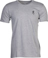 Browning SS T-shirt Hunt Tough Heather Gray Xxlarge