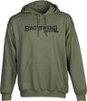 Browning Hoodie Branded Buck Mark Green Large
