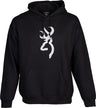 Browning Hoodie Branded Buck Mark Black Xxlarge