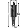 Lenco 12V 1-1/4" Stroke 5 Lobe Actuator - 5/16" - 3/8"