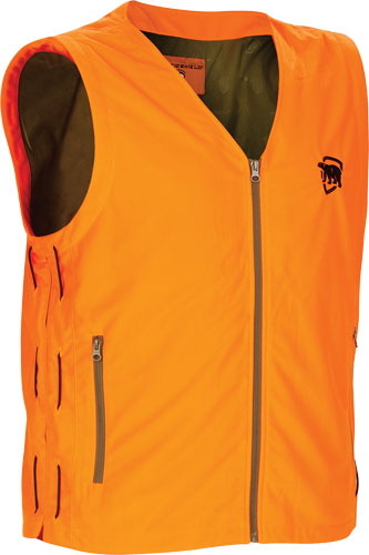 Arctic Shield Vest Blaze Orange W/pockets Large