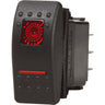 Blue Sea 7939 Contura II Switch DPDT Black - ON-ON