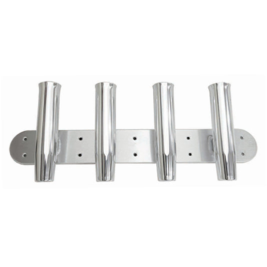 Tigress 4 Rod Aluminum Transom Mount Rod Holder - 28"