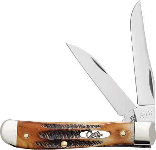 Case Knives 6.5 Bone Stag Mini Trapper