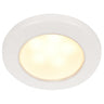 Hella Marine EuroLED 75 3" Round Screw Mount Down Light - Warm White LED - White Plastic Rim - 12V
