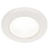 Hella Marine EuroLED 75 3" Round Screw Mount Down Light - White LED - White Plastic Rim - 12V