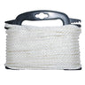 Attwood Braided Nylon Rope - 3/16" x 100' - White