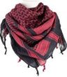 RED Rock Shemagh Head Wrap Red/black
