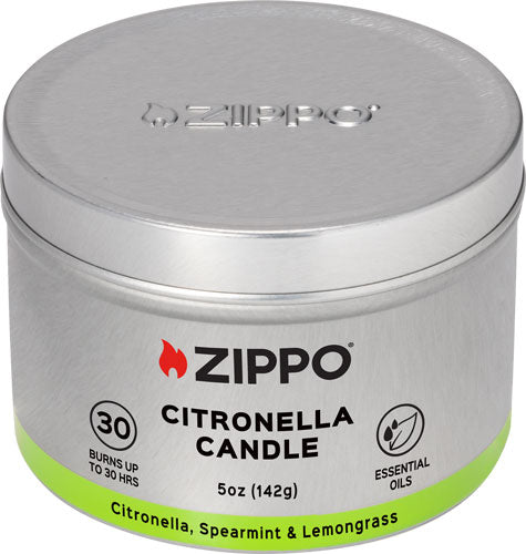 Zippo Outdoor Citronella Candle Spearment & Lemongrass