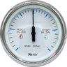 Faria 4" Chesapeake SS White Engine Synchronizer - Dual Gas & Var Ratio Alt Diesel