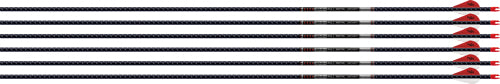 Easton Arrow 5MM FMJ 340 W/ HO 6-pack W/ 2" Blazer Vanes