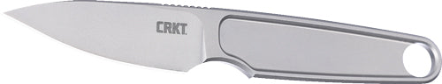 Crkt Hangti 1.68" Drop Point Blade Titanium W/sheath