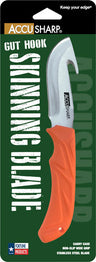 Accusharp Gut-hook Knife 3.5" Blade NON Slip Grip