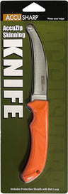 Accusharp Accuzip Skinning Knife 3.5" Blade NON Slip Grip