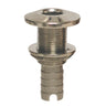 GROCO Stainless Steel Hose Barb Thru-Hull Fitting - 2"