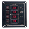 Sea-Dog Aluminum Switch Panel - Vertical - 4 Switch