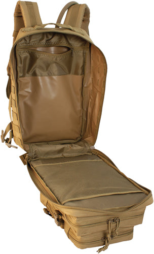 RED Rock Large Assault Pack Coyote W/ Webbing
