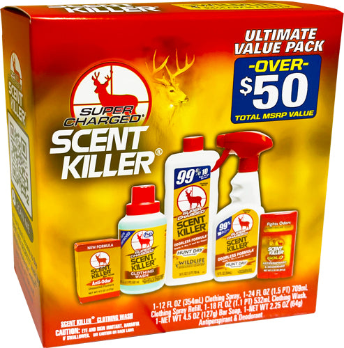 WRC Personal Care Combo KIT Scent Killer Super Charged