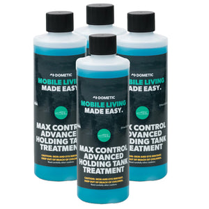 Dometic™ Max Control Holding Tank Deodorant - Four (4) Pack of 8oz Bottles