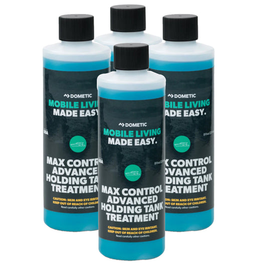 Dometic™ Max Control Holding Tank Deodorant - Four (4) Pack of 8oz Bottles