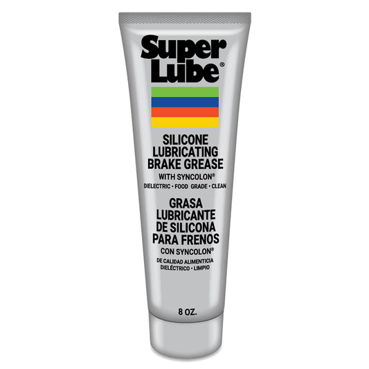 Super Lube Silicone Lubricating Brake Grease w/Syncolon® - 8oz Tube