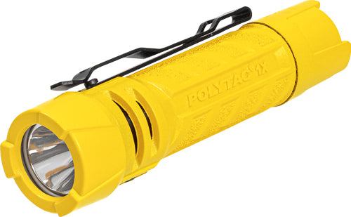 Streamlight Poly-tac 1X 500lum White LED Yellow Cr123a/aa