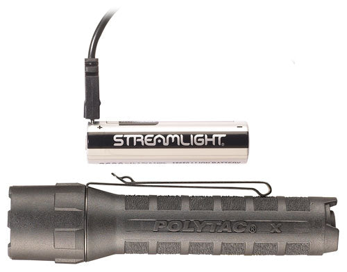 Streamlight Poly-tac X USB Light White LED Black